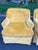 Mustard Pair of Mustard Yellow Velvet Club Chairs For Sale - Image 8 of 13