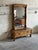 Vintage Danish Oak Entryway Table With Mirror & Tile Top Henning Kjærnulf Style For Sale - Image 10 of 10