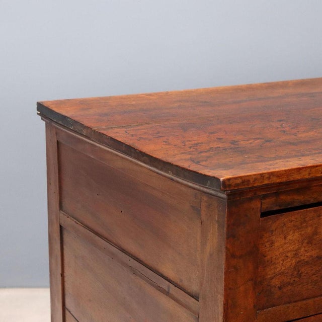 Chest of Drawers in Walnut For Sale - Image 4 of 11