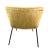 1950s Italian Side Chair With Fortuny Upholstery For Sale - Image 4 of 6