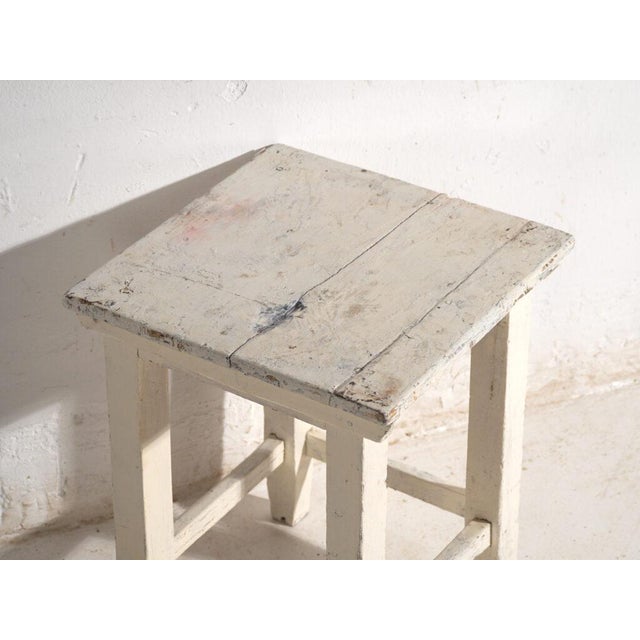 Mid 20th Century Bedside Tables in Pine Wood, Central Europe, 1940, Set of 2 For Sale - Image 5 of 12
