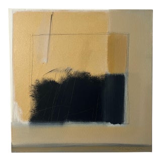 Abstract Painting Titled "Manila 4" by Tina Bluefield For Sale