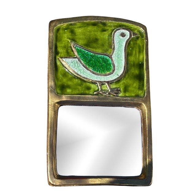 Mithé Spelled Pattern Stele Mirror For Sale