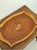 Vintage Marquetry Wooden Serving Tray, in Very Good conditions. Designed 1960 to 1969