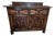 Mid 19th Century English Gothic Revival Hand-Carved Walnut Sideboard For Sale