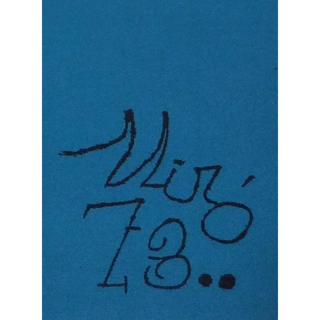 Joan Miro, Sala Gaspar, Barcelona, 1973, Lithograph, Framed For Sale - Image 4 of 8