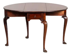 Early 20th Century English Mahogany Drop Leaf Table