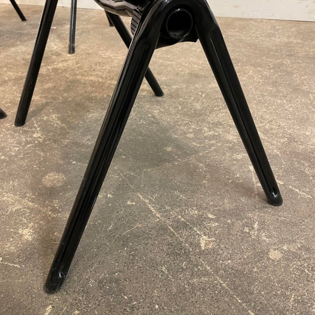 One “Vertabra” Arm Chair by Giancarlo Piretti Italian Post Modern Design For Sale - Image 11 of 12