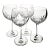 Waterford Crystal Lismore Essence Balloon Wine Glasses Set of 4 For Sale