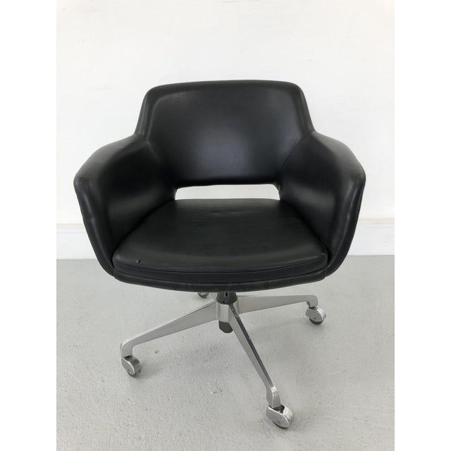 Leather Office Chair, 1960s For Sale - Image 10 of 15