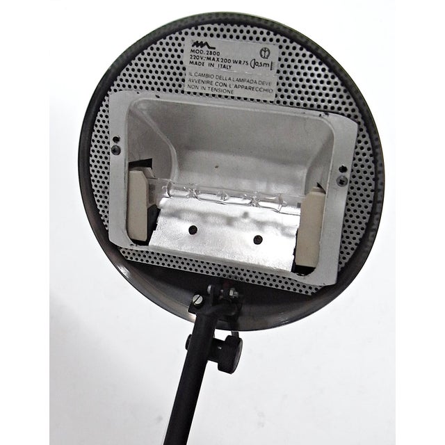 Metal UFO Ceiling Lamp Model 2800 by Elio Martinelli for Martinelli Luce, 1980s For Sale - Image 7 of 10