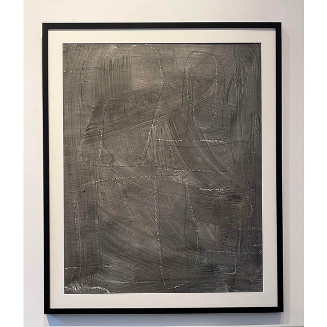 Untitled #SP-215 by Murray Duncan Mixed media on paper Size: 32" x 40" Unframed, signed on the back This striking...