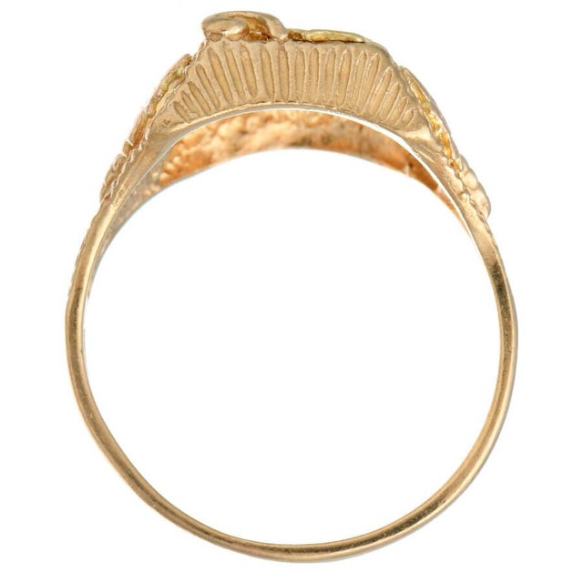 10KYRG Grape Cluster Ring, size 11 For Sale - Image 4 of 5