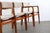 Wood Teak Dining Chairs by Benny Linden - Set of 4 For Sale - Image 7 of 12