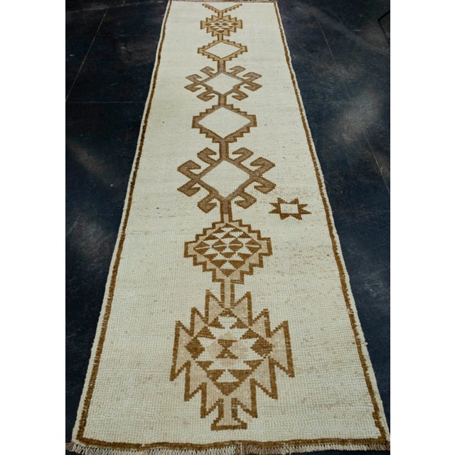 Turkish Vintage Runner Rug 3'3" x 11'5" #17074 Explore a curated collection of hallway runners, wool rugs, and handmade...
