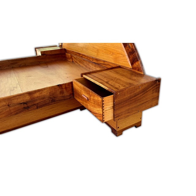 Vintage Koa (Solid) Queen Bed For Sale - Image 4 of 4