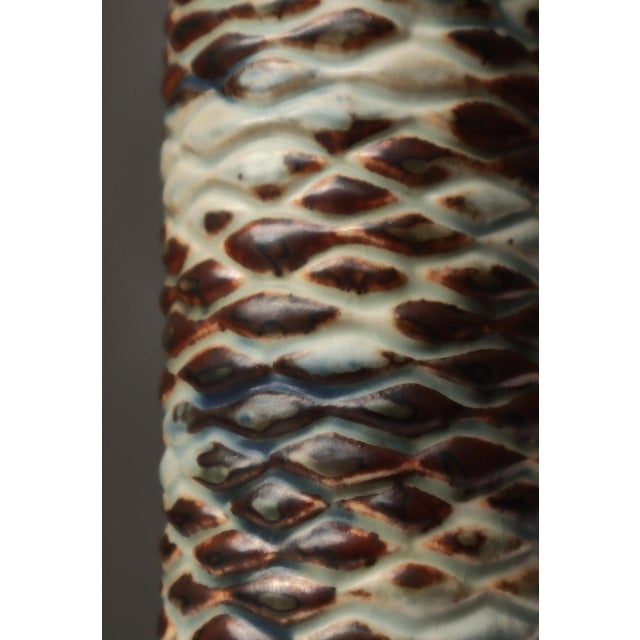 Scandinavian Modern Stoneware Vase attributed to Axel Salto for Royal Copenhagen, 1960s For Sale - Image 6 of 13