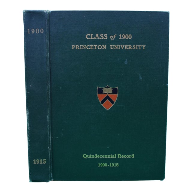 "The Class of 1900 Princeton University: Quindecennial Record 1900-1915" 1916 King, Frederick P. For Sale