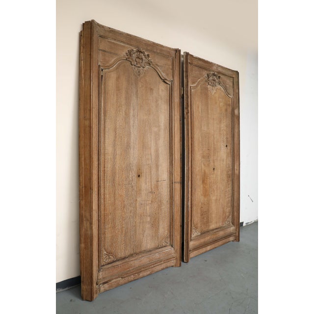 Pair of 19th Century Antique French Carved Oak Panels, C. 1880 For Sale - Image 12 of 13
