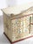Vintage Folk Art Hindeloopen Dutch Display Cabinet with Glass Door, 1950s For Sale - Image 4 of 14