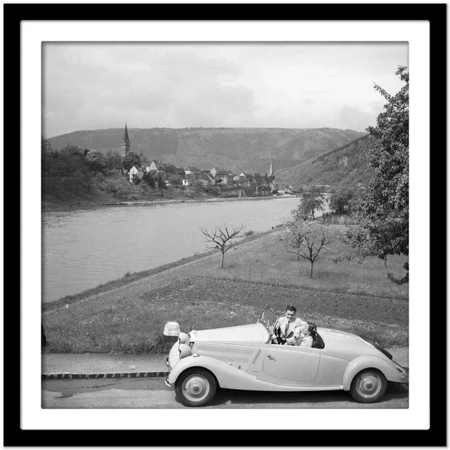 Going to Neckargemuend by Car Near Heidelberg, Germany 1936, Printed 2021 For Sale - Image 4 of 5