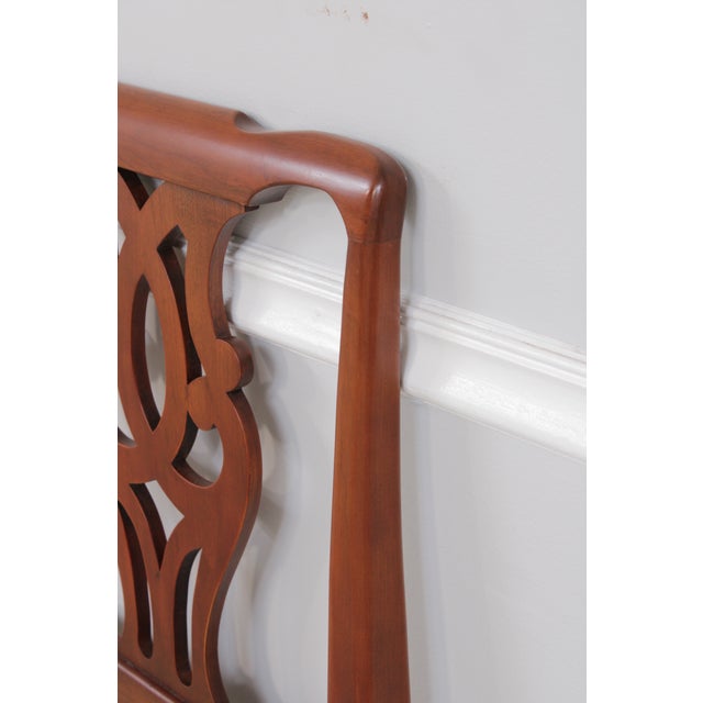 Henkel Harris Queen Size Cherry Bed Headboard For Sale - Image 9 of 14