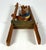Wood Antique Palmer Cox Brownie Acrobat Toy: Early 1900s Squeeze Toy For Sale - Image 7 of 10
