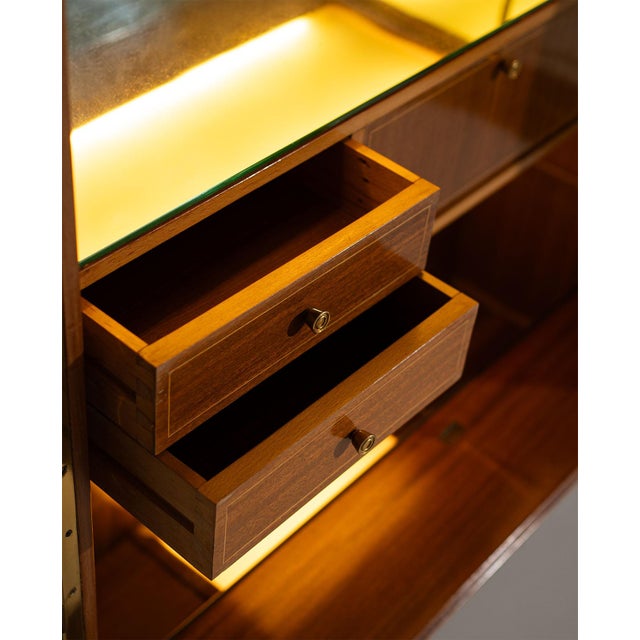 Italian Bar Cabinet, 1950s For Sale - Image 15 of 18