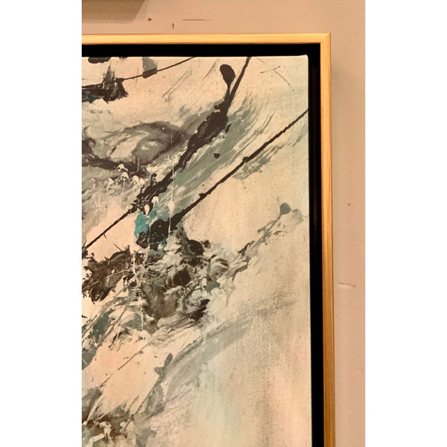 Modern “Ravishingly Radiant” Portrait of a Women Giclee on Canvas For Sale - Image 3 of 5