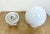 Ceramic Vintage White Porcelain Wall Light with Milk Glass, 1960s For Sale - Image 7 of 12