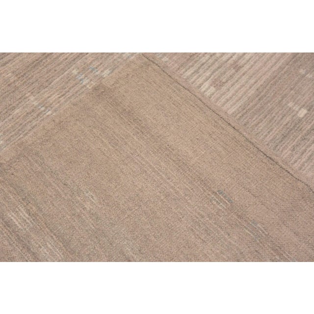 Tribal Large Abrash Tribal Modern Rug For Sale - Image 3 of 7
