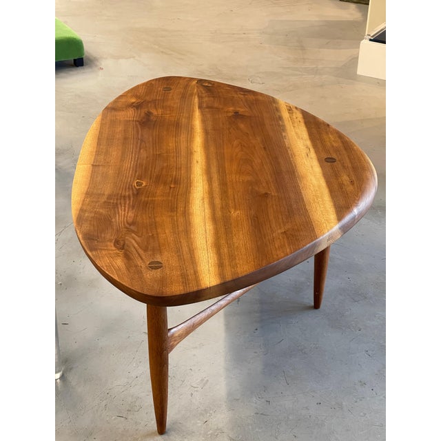 Early 20th Century Scandinavian Mid-Century Guitar Pick Leaf Table For Sale - Image 15 of 18