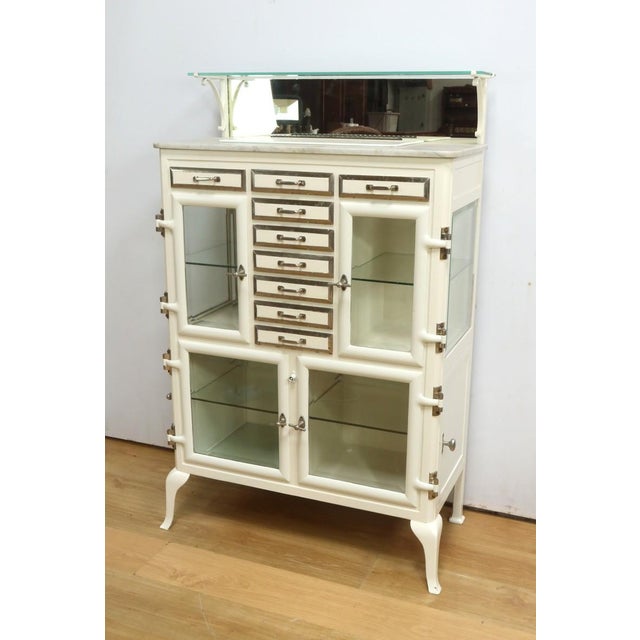 Vintage Dentists Furniture in Cast Iron, 1925 For Sale - Image 3 of 18