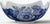 Blue Vintage Vibrant Blue & White Imari Style Decorative Bowl For Sale - Image 8 of 16