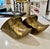 Pair of Antique Brass Conquistador Style Stirrup Slippers For Sale - Image 13 of 13
