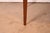 Johannes Anderson Style Danish Modern Teak Extension Dining Table, Newly Refinished For Sale - Image 12 of 14