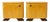 Art Deco Bedside Tables in Root Veneer, Former Czechoslovakia, 1940s, Set of 2 For Sale