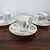 Spode 1970s Spode English Bone China Bird Teacups & Saucers, Set of 4 For Sale - Image 4 of 13