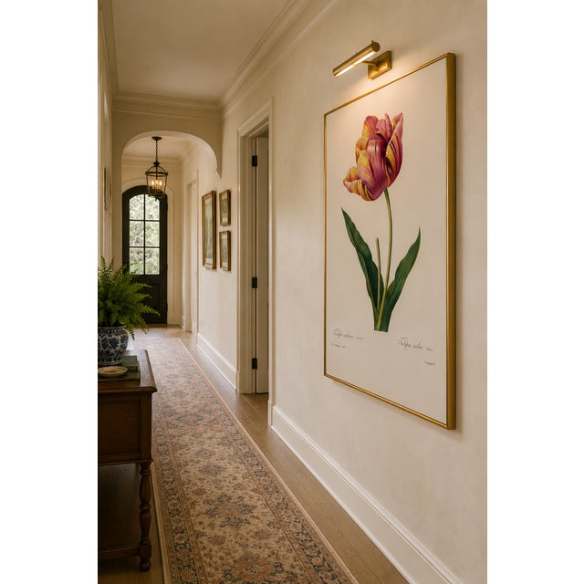 Tulip by Pierre-Joseph Redouté, Vintage Botanical Art Print, 36" X 48" For Sale - Image 9 of 11