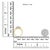 Metal 10K Yellow Gold 1/2 Cttw Round & Baguette Cut Diamond Pear Shaped Domed Pav�� Cluster with Halo Cocktail Ring (J-K Color, I1-I2 Clarity) - Size 8 For Sale - Image 7 of 7
