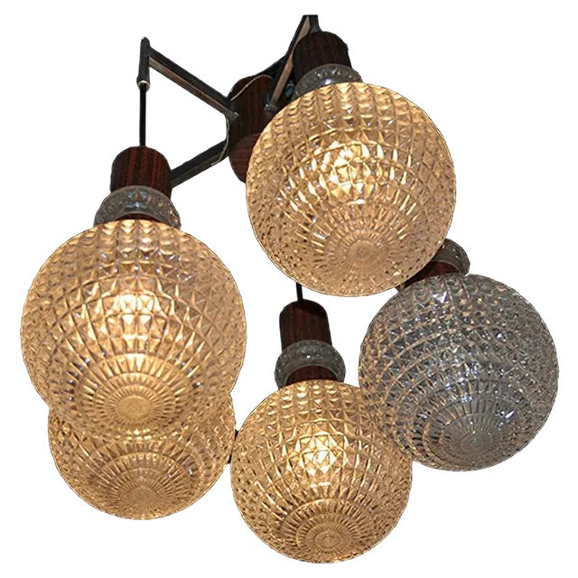 Ceiling Lamp with 5 Lights For Sale