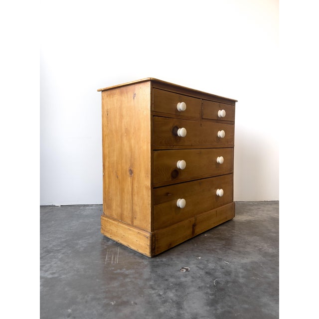 English 19th Century English Pine Chest of Drawers For Sale - Image 3 of 6