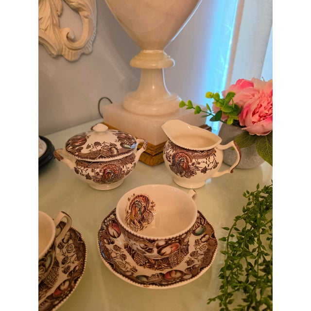 Vintage Johnson Brothers His Majesty Creamer Pitcher England For Sale - Image 10 of 10