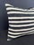 Contemporary Turkish Hemp Pillow Cushion Natural Beige Black Pillow Cushion Cover 20"x20" For Sale - Image 3 of 4