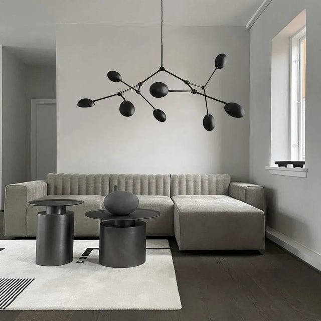 Drop Chandelier in Bronze by 101 Copenhagen For Sale - Image 4 of 5