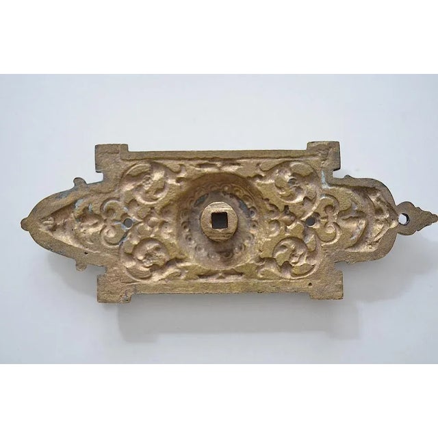 Wilhelminian Door Knocker in Bronze, 1850 For Sale - Image 5 of 7