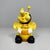 1980s Italian Modern Painted Terracotta Sculpture by Apropos, 1980s For Sale - Image 5 of 11