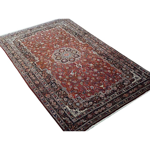 Antique Bidjar Rug, 1920s For Sale - Image 3 of 14