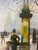 Color Print Depicting Parisian Street Scene, Paris France City & Metro Station For Sale In Miami - Image 6 of 6