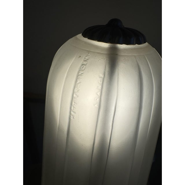 Art Deco Night Light from Hettier & Vincent, France, 1930s For Sale - Image 14 of 18